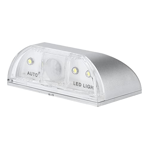 ZASCHMOY Luz LED de Ojo de Cerradura con Sensor Automático Infrarrojo - Luz de Cerradura de Puerta con Detector de Movimiento - Batería de Larga Duración - Ideal para Puertas, Pasillos y Más