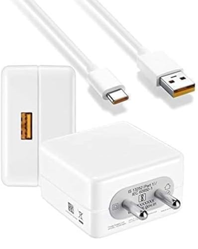 Image of Original 30W Power Delivery (PD) SuperDart Charging Adapter with USB to Type C Cable Compatible with Realme 8 Pro, Realme 9 Pro /Pro+, Realme 10 Pro /Pro+ -(Adapter & Cable)