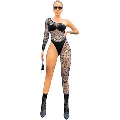 ELEGANT LAM Fishnet Bodystocking for Women Cover