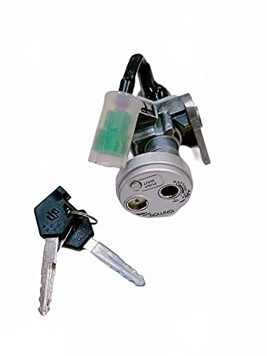 Image of Suzuki Access 125 BS4 Ignition Lock Set with 2 Keys