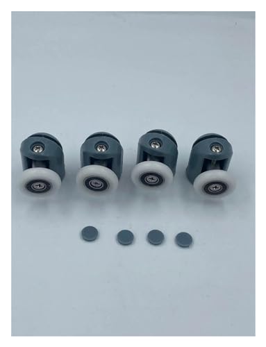 Roue de douche qui coince ? Changez vos poulies supérieures avec ce kit 25mm de 4pcs