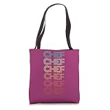 Retro Grill CHEF Summer Camp Campfire Cook Grilling Crew Tote Bag