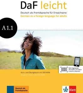 DaF leicht easy A1.1 Examination Trainer With Audios German Edition Grammar As A Foreign Language For Adults Exams