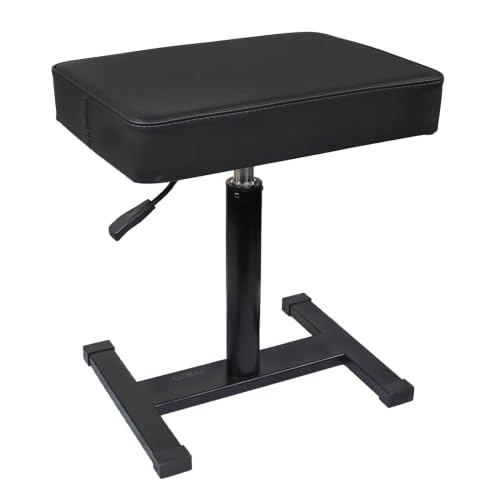 Image of Kadence NK602 Touring Series Hydraulic Keyboard & Piano Bench, Black