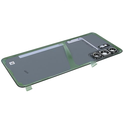 Image of Samsung Galaxy S21 FE Original Back Panel Replacement Back Door with Camera Lens and Logo - 6 Months Warranty (Black)