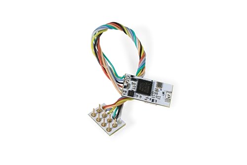 Hornby - R7335 HM7000 - 8 BLE Decoder 8 Pin - No Sound, Black/Silver, 1.7 cm (L) x 0.45 cm (W) x 0.8 cm (H) - Image 2