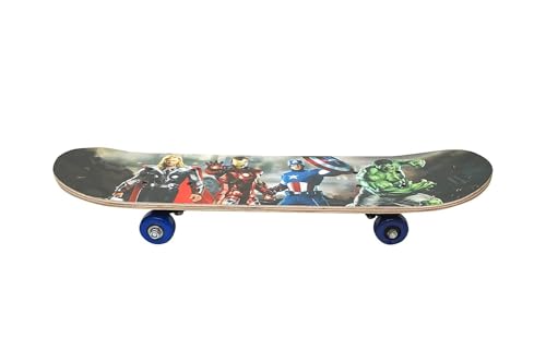 Image of Heavy Duty Wave Board, Skating Purpose 4 Wheel Skate Board for Boys and Girls (MC Laren 24 inch) (Dodge Cars 17 inch) (Dodge Cars 17 inch)