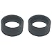 HAJXZH 2 Pcs Eyepiece Eye Cup 36 mm Inner Diameter Eye Guard Rubber Eyepiece Cover for 34-37 mm Stereo Microscope Telescope