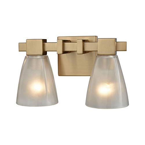 Elk Lighting 11991/2 Vanity-Lighting-fixtures, 8 x 12 x 7, Brass