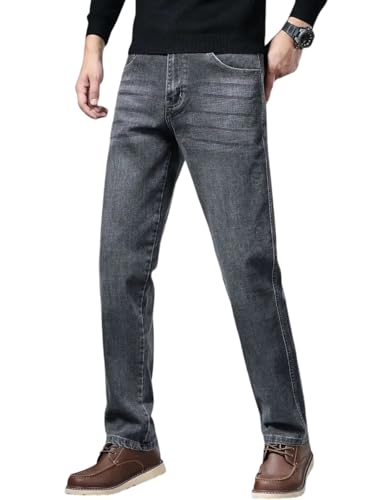GRECIILOOKS Men's Smart Fit Stretchable Jeans - Gray GREY - Image 2