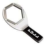 BILLET SPECIALTIES Center Cap Removal Wrench, Rubber Grip, Steel, Zinc Oxide, SLD89 / Legacy II/Vintec/Vintec Dish Wheels, Each