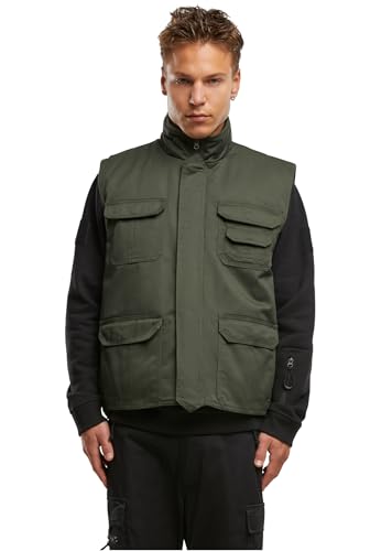 Chaleco hombre Brandit Safari con acabados resistentes y diseño de alta durabilidad 3