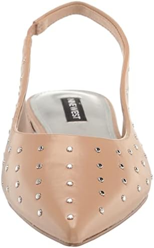 Nine West Women's LUCEE Ballet Flat, Warm Blush, 10 | Image 1