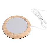 VALICLUD USB Tassenwärmer mit Anti rutsch filzpad Tragbarer Elektrischer Becherwärmer für Kaffee...