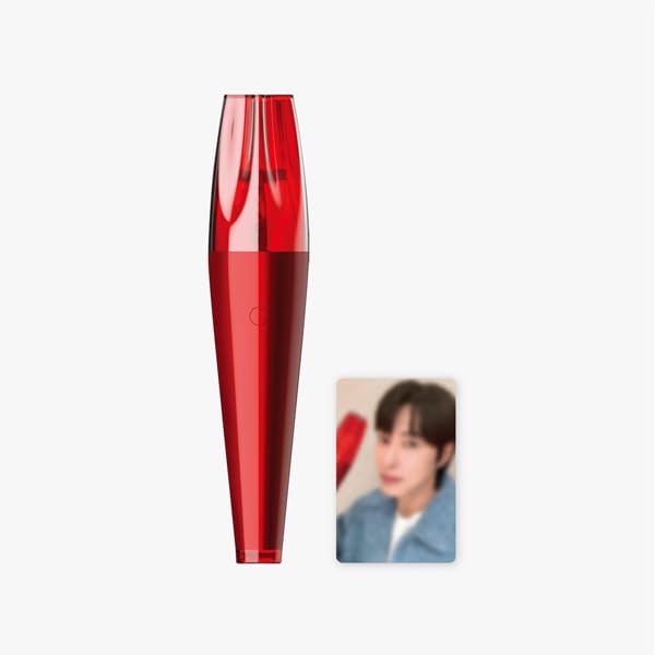 Dreamus TVXQ DBSK - Official Fanlight Light Stick + 1 Random Photocard, Red, TVLS22452