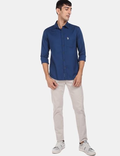 Image of U.S. POLO ASSN. Men's Cotton Regular Casual Shirt