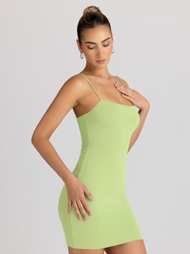 Image of LILLUSORY Women's Mini Sexy Bodycon Dress 2026 Spring Summer Going Out Short Backless Party Club Dresses Y2k Clothes