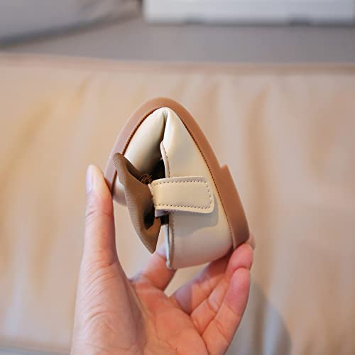 Kids Snow Boot Fashion Autumn Girls Casual Shoes Thick Bottom Flat Round Toe Bow Kids Boots for Girls Size 63