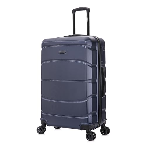 Image of DUKAP SENSE 28-Inch Large Hardside Spinner Luggage Durable Zippered Blue