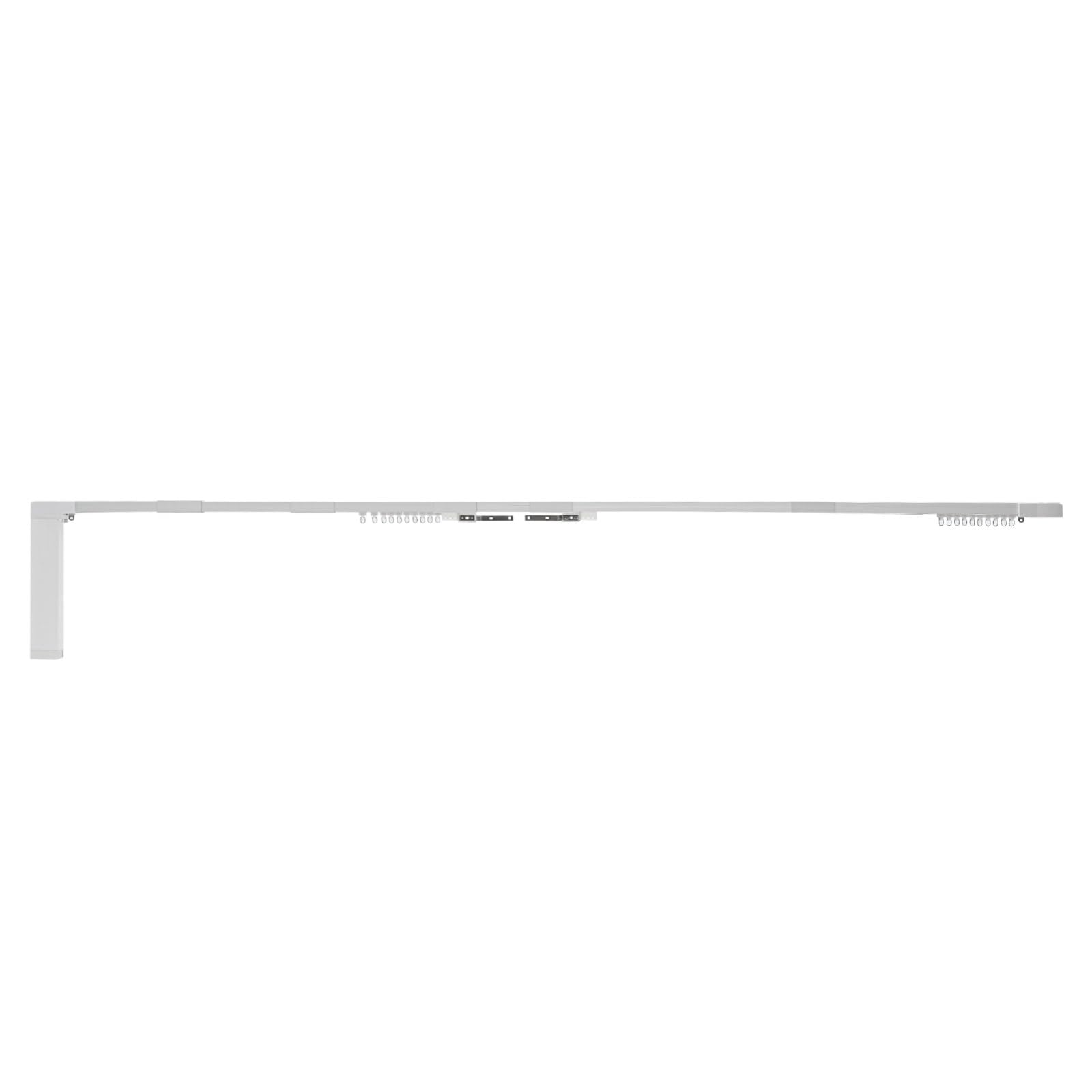 Binario elettrico per tende motorizzate, controllo tenda Smart Home, controllo Wi-Fi e app, motore silenzioso 35 db, funzione timer, controllo vocale, montaggio a soffitto, 2,16-4,2 m