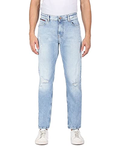 Image of Tommy Hilfiger Men's Mid Rise Regular Fit Jeans