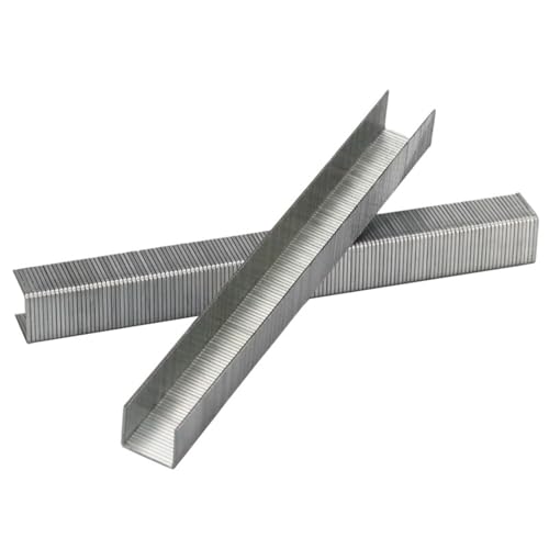 ドア形ステープル 12.8 ミリメートル釘電気ホッチキス木製家具木工アクセサリー(1000PCS Staples 6MM)