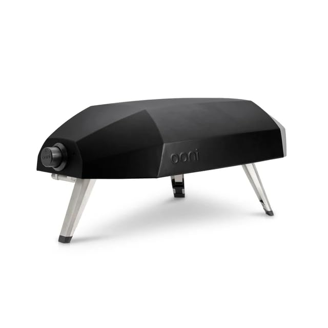Ooni - Koda 12 forno a gas per pizza da esterno – Forno per pizza portatile da 30 mBar – Pizza alla napoletana in soli 60 secondi - 62 x 39 x 29 cm - 9,2 kg