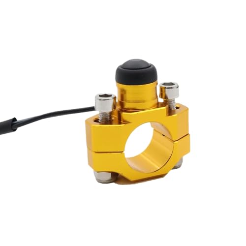 Bouton poussoir CRF250 de rechange universel pour interrupteur moteur de moto or