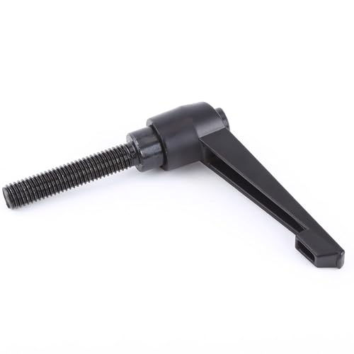 Image of Walfront Adjustable Clamping Lever Handle Fixing Handle M10 1.5 Thread Handle M10 Male Thread Machinery Handle Lever Hex Socket Drive (M10 x 50)(M10*40)