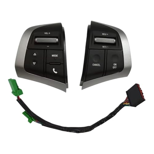 Commande croisière au volant avec bouton multimédia LED pour Chevy S10