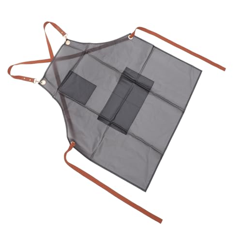 Garneck Painting Apron Harvest Apron Kitchen Apron Holiday Apron Gardening Apron Chef Aprons Dishwashing Apron Baker Apron Mens Apron Hair Aprons for Stylist Women Apron Tpu Black