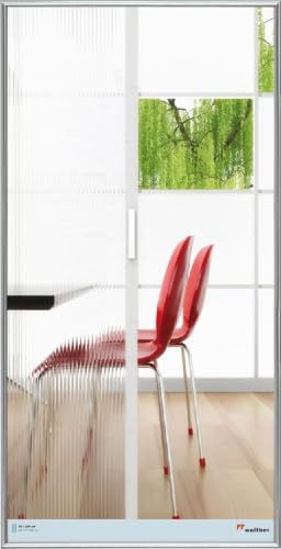 walther design Bilderrahmen silber 50 x 100 cm Galeria Kunststoffrahmen KS500H – Ansicht 1