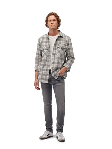 Chemise à carreaux homme Mavi vêtement masculin en coton