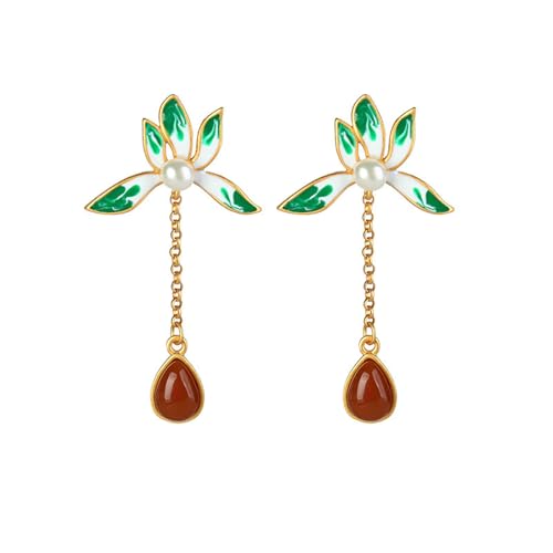Boucles d'oreilles agate rouge : le cadeau idéal et symbolique pour célébrer les femmes