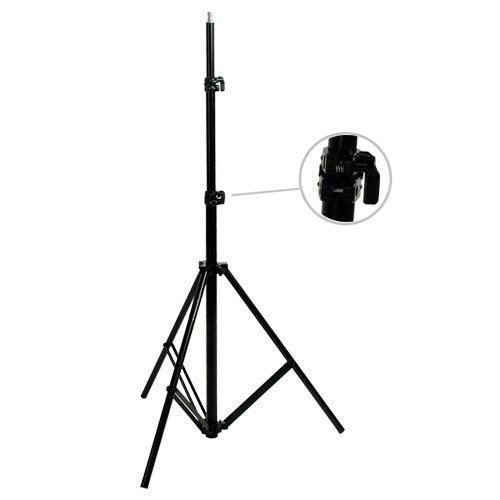 Cowboystudio 9 feet Heavy duty Cushioned Premium Black Light Stand for Video, Portrait