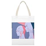 ヨアソビ よあそび 夜遊び キャンパストート バッグ 帆布 肩掛け トートバッグ 軽量 キャリングケース ハンドバッグ 手提げ ショピング アルバイトバッグ 通勤 通学 ギフト 収納 グッズ