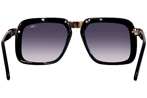 Cazal 616 001SG Black Gray Gradient Vintage Sunglasses 56 mm4