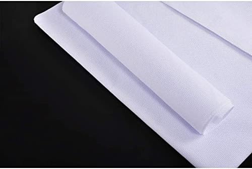 Berolle 11 Count 59 by 39 Inch White Cotton Cross Stitch Fabric Classic Reserve Aida Cloth for Embroidery