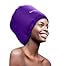 Glow by Daye Bonnet Hood Hair Dryer Attachment, At Home Hair Dryer Hood for Hand Held Hair Dryer, Extra-Large, Purple
