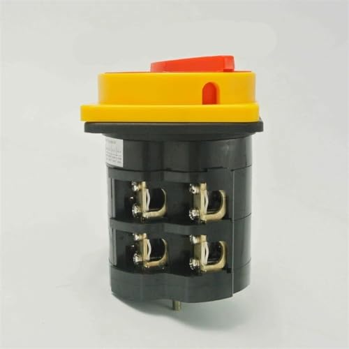 Interrupteur rotatif bouton 0-1 came de conversion 4 bornes 60A pour sectionneur triphasé - 4