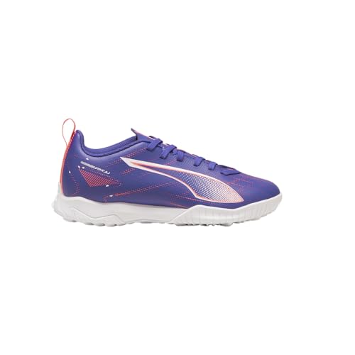 Zapatillas Puma Ultra Play Turf de niños con suela de tracción rápida para fútbol