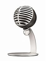 SHURE MV5 Digital Condenser Microphone + USB & Lightning Cable, Grey (MV5-DIG-A)