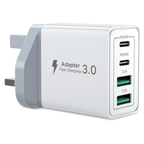 Aioneus 40W 4-Port USB C Charger Cover