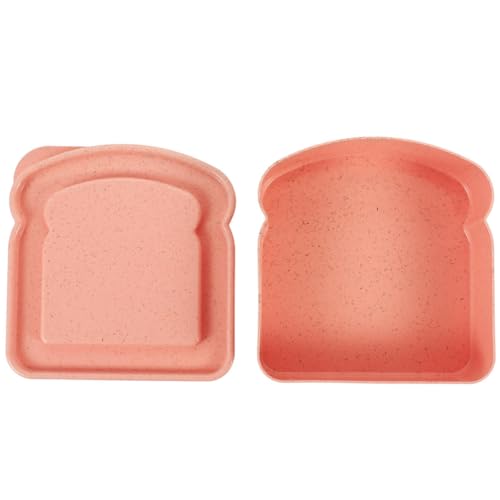 CALLARON Wiederverwendbare Tragbare Lunchbox aus Kunststoff Luftdichte Sandwich...