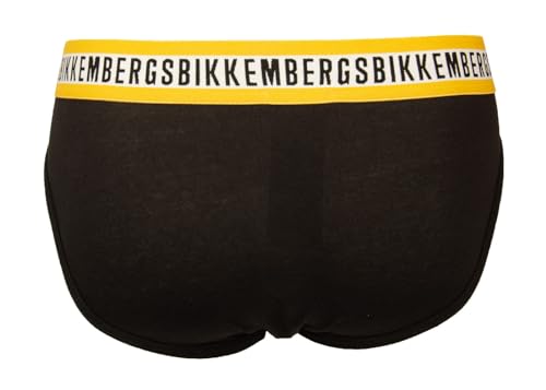 men's briefs pack of 3 pieces visible elastic underpants stretch cotton underwear article BKK1USP08TR tri-pack4