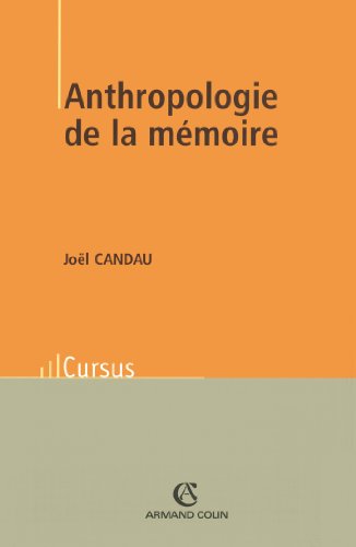 livre Anthropologie de la mémoire