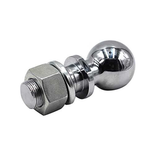 BUGUUYO 50mm Trailer Ball Joint Hitch Pin Tow Ball Mount Shackle Hitch Receiver Trailer Connector Kit for