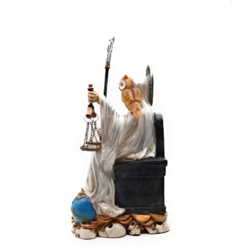 Estatua Santa Muerte RUSTIX en Resina, 9 in miniatura 5