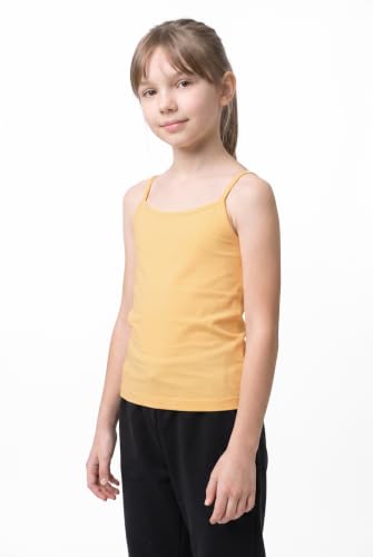 Image of Kurve Girl's Sleeveless Tank Top - Stretch Undershirts Cami Camisole, UV Protective Fabric, Rated UPF 50+ (Made in USA)