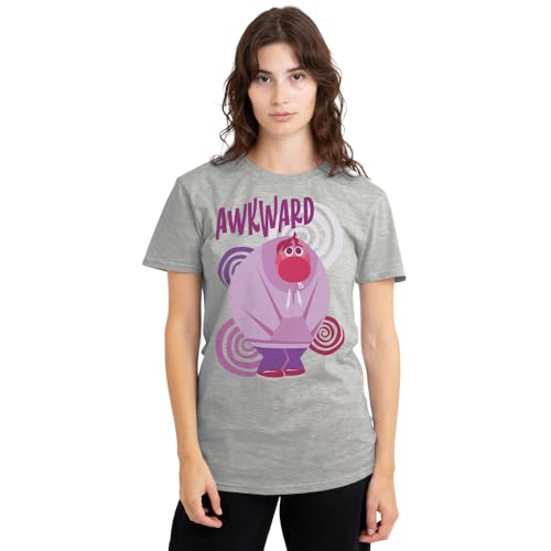 T-Shirt Inside Out 2 Embarrassment Disney T-Shirt Femme Finition Anti-Déformation